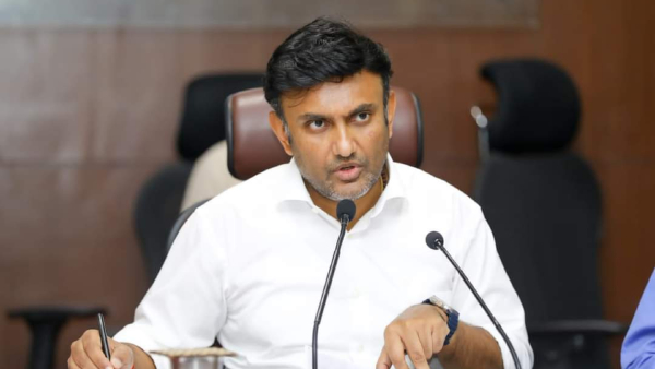 CM DCM should give serious thought to supply water to Chikkaballapur district- k Sudhakar insists