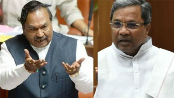 Siddaramaiah s wife innocent should not be treated unfairly - ks eshwarappa pity