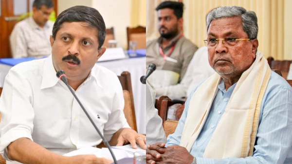 Muda Scam CM Siddaramaiah Byrati Suresh two-hour secret talks in Mysuru