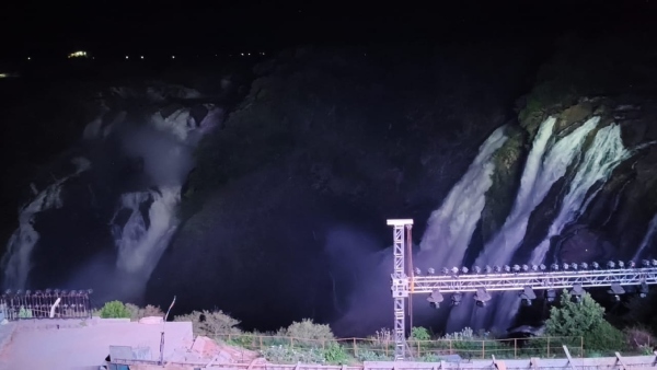 CM Siddaramaiah Inaugurated Gaganachukki Jalapatotsava-2024 In Mandya CM Siddaramaiah Inaugurated Gaganachukki Jalapatotsava-2024 In Mandya