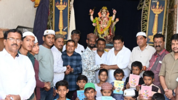 Ganeshotsava And Eid Milad festival Celebration At One Place In Mysuru