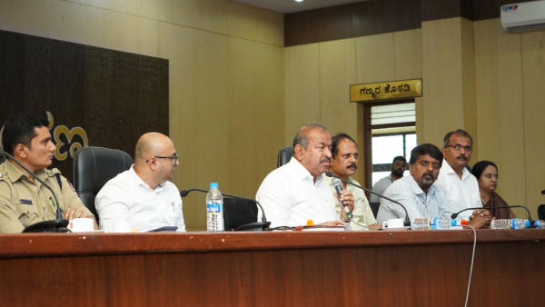 Ganesh Chaturthi And Eid Milad 2024 Shivamogga District Administration Meeting