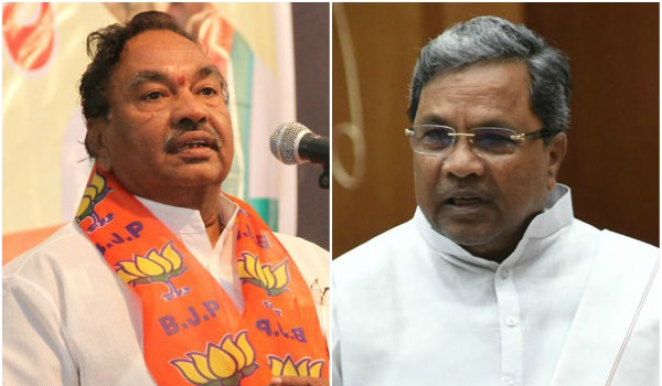 Muda Scam KS Eshwarappa lashed out against Siddaramaiah