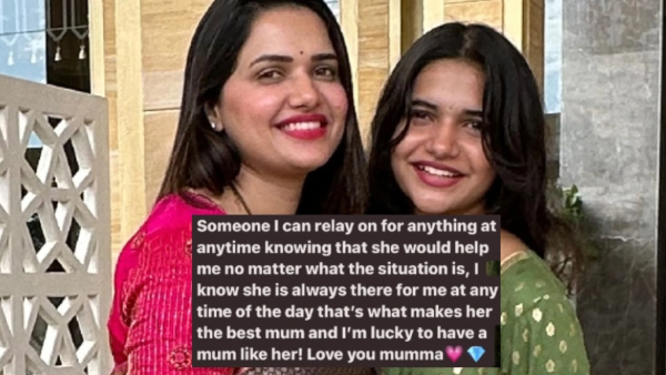 Kushi gowda Shares Emotional Post About Her Mother Pavithra Gowda