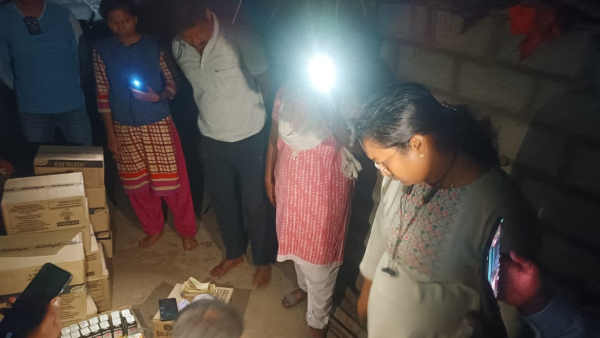 193 liters illegal liquor seized in Male Mahadeshwara Hill