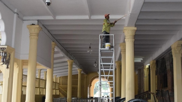 Mysuru Dasara 2024 Historic Mysuru Palace Gearing Up For Dasara