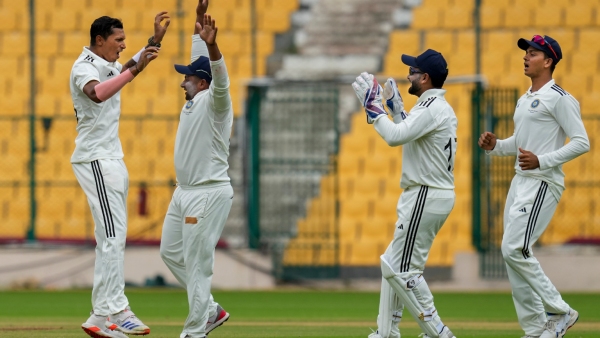 navdeep saini leads india b to victory in duleep trophy