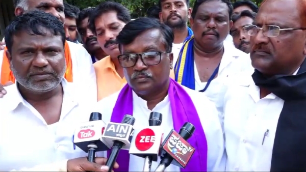 Protest for Urges Internal Reservation for ST on Oct 16th in front All Districts DC Office of Karnataka