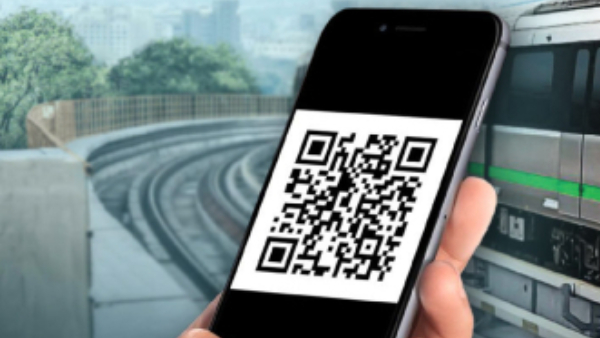 Namma metro model QR code ticketing system at 108 railway stations