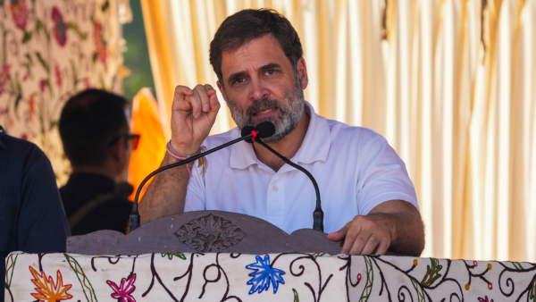 J amp amp K Assembly Chunav 2024 Rahul Gandhi s open challenge to BJP said- J amp amp K to get state status again