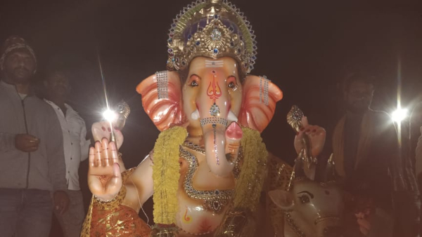 Riot issue during Shivamogga Ganapati discharge Police arrested more than 30 people Riot issue during Shivamogga Ganapati discharge Police arrested more than 30 people