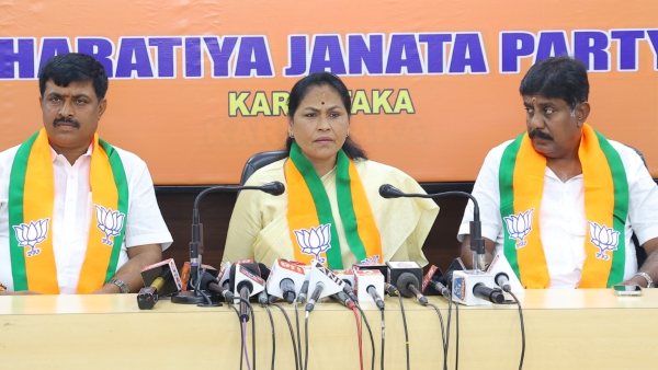 FIRs are constantly being filed against BJP MPs and MLAs Shobha Karandlaje said