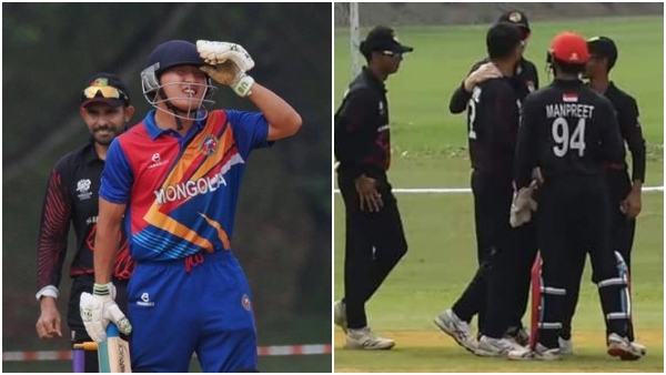 Mongolia All out for 10 Runs Against Singapore Lowest Score by t20 team