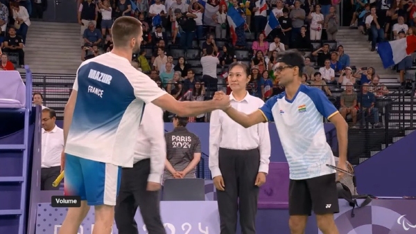 Kannadiga Suhas Yathiraj win silver in paris Paralympics