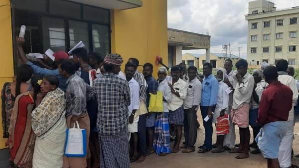 Support price for sunflower Farmers registered in Gundlupet on first day