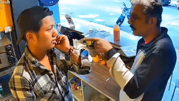 A Man Who Assaulted A Shopkeeper In Bengaluru For Not Knowing Kannada
