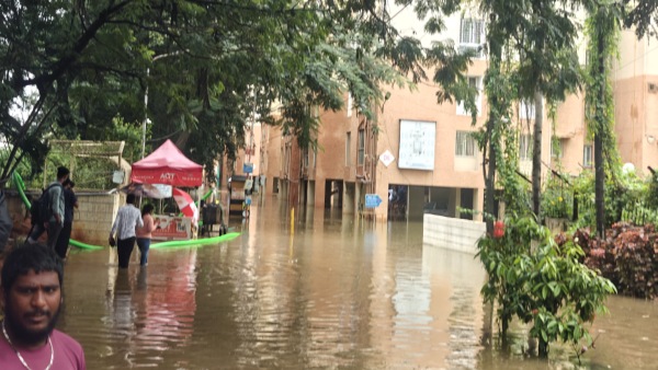 Bengaluru islanded by torrential rains New service from BBMP