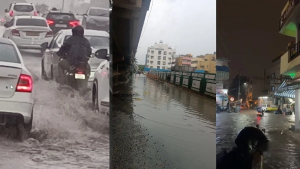 Dana Effect Heavy Rain in Bengaluru- Power cut no internet