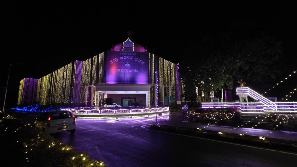 Dasara 2024 Chamarajanagar shines bright with lights