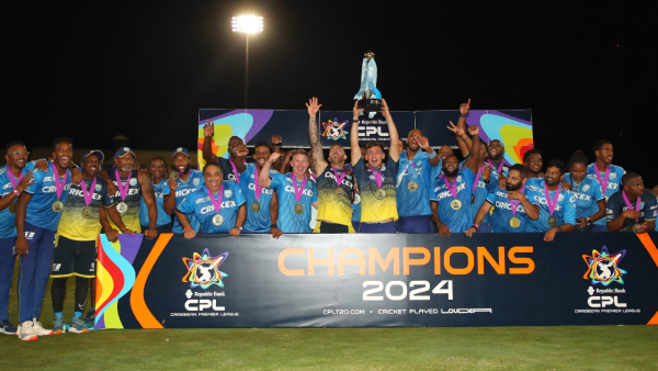 Saint Lucia Kings Claim Their First CPL Title Faf du Plessis Viral Celebration