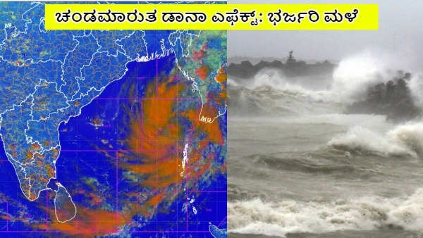 Heavy Rain and 120 kmph Winds Expected in These Indian States Due to Cyclone Dana