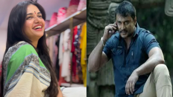 Pavithra Gowda expressed happiness that Darshan Thoogudeepa got interim bail