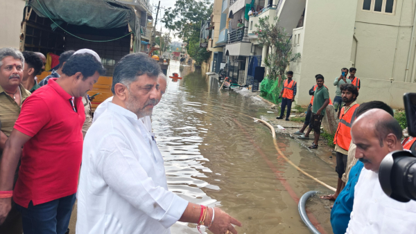 ಬೆಂಗಳೂರಿನಲ್ಲಿ ಇಂದು ಭಾರೀ ಮಳೆ ಆರ್ಭಟ