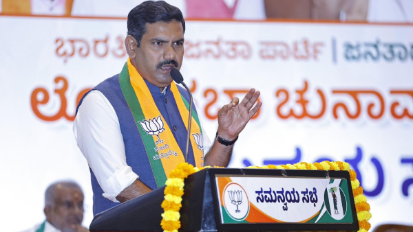 DK Shivakumar Is The First Among The Chief Ministerial Aspirants Says BY Vijayendra