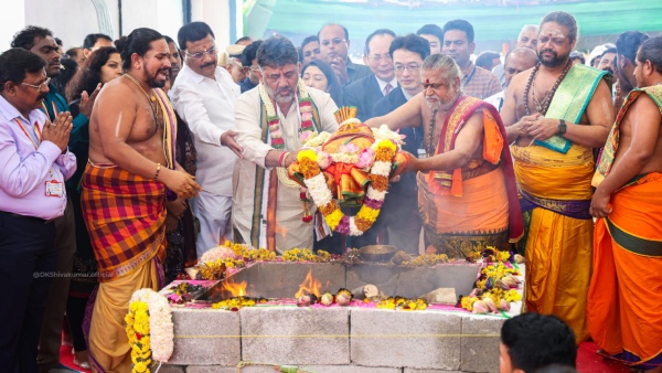 DCM D K Shivakumar Said That There Is No Drinking Water Problem In Bengaluru