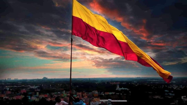Flying The Kannada Flag Is Mandatory On Kannada Rajyotsava