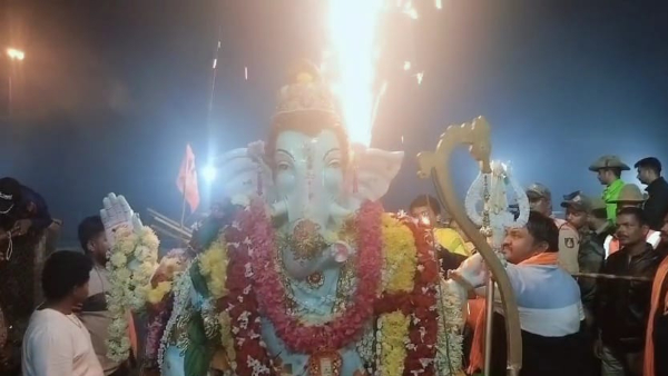 Ayodhya Ram ganesha Visarjana Procession for 17 Hour in Chamarajanagar