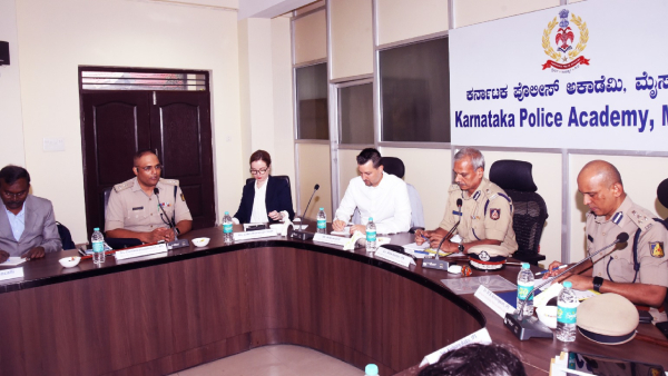 German Senior Police Officers Came To Mysore For Seminar German Senior Police Officers Came To Mysore For Seminar
