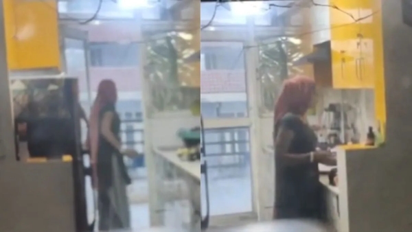 Ghaziabad house helper uses urine to make rotti family Ffalls sick watch shocking video Ghaziabad house helper uses urine to make rotti family Ffalls sick watch shocking video