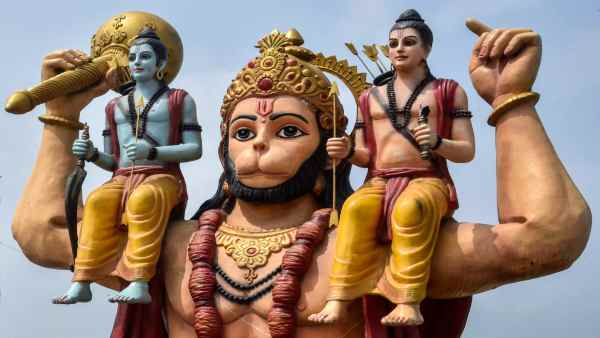 God Hanuman is worshiped with his wife Suvarchala only in Khammam district of Telangana God Hanuman is worshiped with his wife Suvarchala only in Khammam district of Telangana