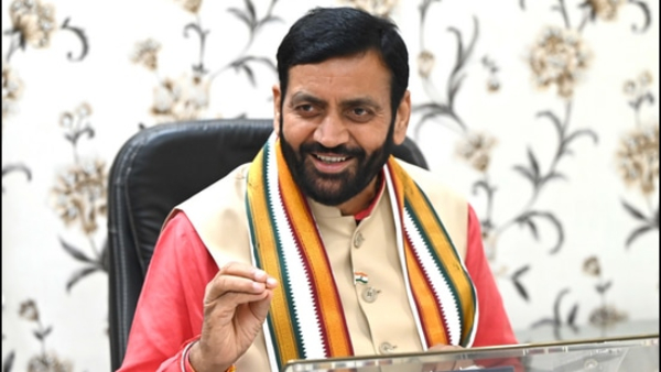 Haryana CM Nayab Singh Saini Lashed Out At Congress Haryana CM Nayab Singh Saini Lashed Out At Congress