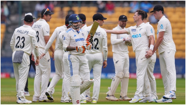 India all out for 46 runs bengaluru test new zealand