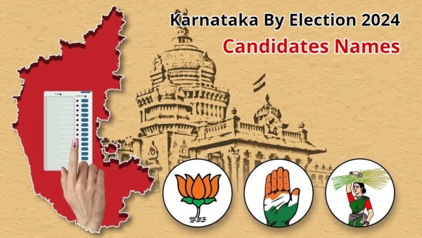 Karnataka ByPoll 2024 Shiggaon Sandur and Chennapatna Candidates Names Check Here