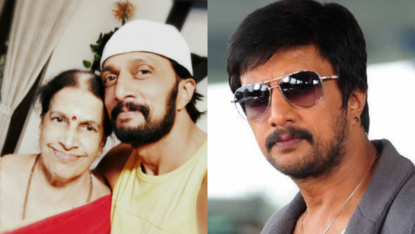 Kichcha Sudeep Emotional Post about her Late Mother Saroja