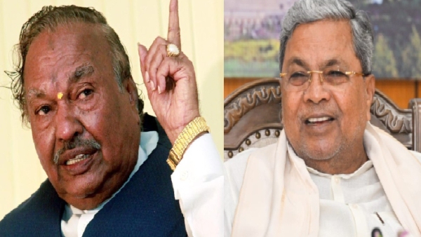 KS Eshwarappa made serious allegations against CM Siddaramaiah and DCM DK Shivakumar