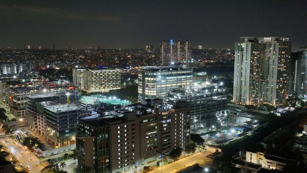 Manyatha Tech Park In Bengaluru Is Now Trending As Manyatha Waterfalls