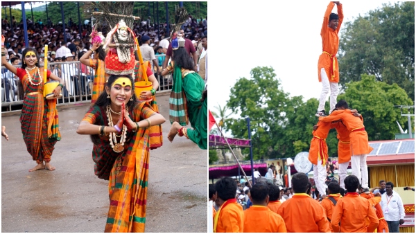 Tableaus and Art Troupes at Mysuru Dasara Jambusavari Highlight State s Cultural Richness