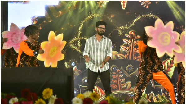 Actor Nagabhushan participate in Chamarajnagar Dasara