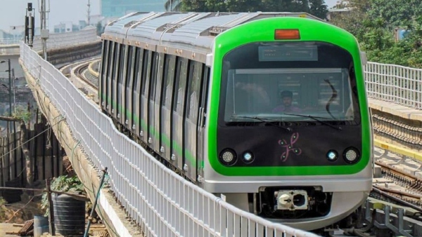 Namma Metro service suspended between Peenya-Nagasandra till 2 pm today