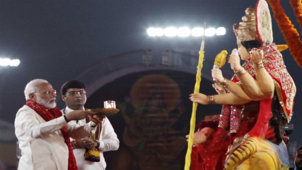 Navratri Wishes From Modi 9-Day Sharadiya Navratri Festival Begins