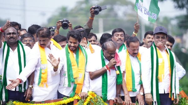 HD Kumaraswamy promises to establish a large-scale industry between Channapatna and Ramanagara