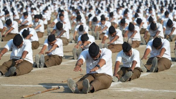 What happened in RSS Path Sanchalan what is in the viral video