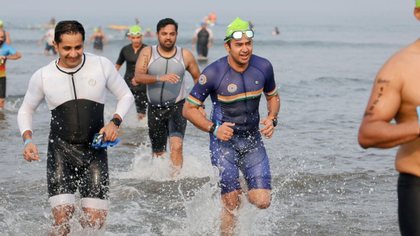 BJP MP Tejasvi Surya Achievement In Iron Man 70 3 Competition Held In Goa