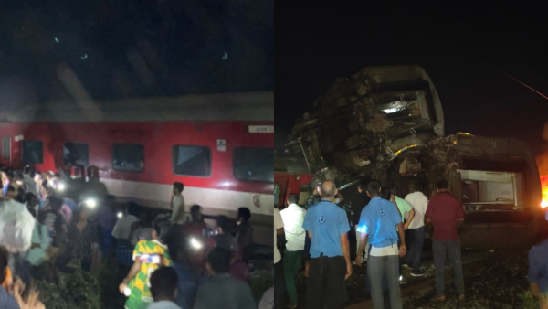 Train Accident Mysuru-Darbhanga Express Burnt bogies