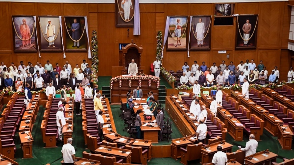 MES scandal during Belagavi session Six thousand police security