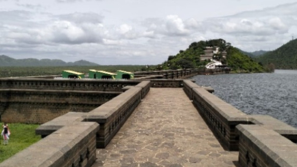 Water Release Stopped from Bhadra Dam to Vani Vilasa Sagara Reservoir